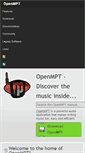 Mobile Screenshot of openmpt.org