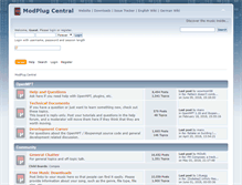 Tablet Screenshot of forum.openmpt.org